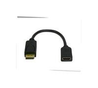 CABLING Adaptateur 1x Display port mâle 1x HDMI femelle