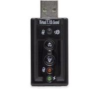 CABLING® Adaptateur Carte Son AC-3 Clé USB Audio Micro 3D Stéréo 7.1 Canaux G