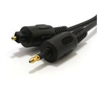 CABLING® Audio câble TOSlink Fiche Vers mini TOSlink Optique 2 m
