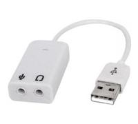 CABLING® Cable adaptateur USB vers jack femelle micro et casque G
