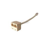 CABLING Câble éclateur de paire RJ45 M / F / F 15cm