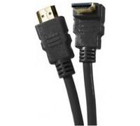 CABLING® Câble HDMI Haute Vitesse Compatible avec Ethernet, 3D et Retour audio, pour lecteur Blu-Ray, Télévision 3D, Roku, Boxee, Xbox360, PS3, TV Apple, etc., 1m, 90 Degré G