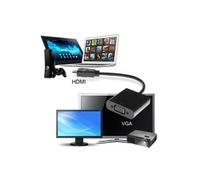 CABLING Câble HDMI mâle vers VGA femelle vidéo adaptateur convertisseur