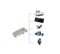 CABLING HUB USB C male vers 2 x USB 3.0 femelles / 1 x HDMI femelle / 1 x USB Type C femelle pour appareil avec port USB Type C