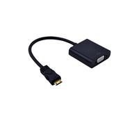 CABLING Mini HDMI mâle vers VGA femelle Adaptateur Vidéo Converter câble pour PC portable