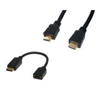 CABLING® Pack Adaptateur Displayport/HDMI Male/Femelle + Cable HDMI M/M 2M