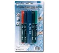 CABLING® pack de 4 feutres pour CD/DVD + correcteur G