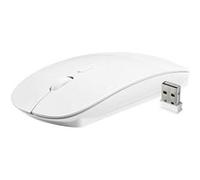 CABLING® Souris sans fil blanche pour Macbook, ordinateur portable, PC et tablette