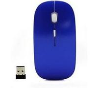 souris sans fil usb bleue