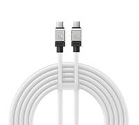 Cablu Baseus CoolPlay Fast Charge USB-C 100W, 2m, Alb
