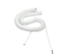 Cabluandry Cordon d'alimentation à ressort à 3 conducteurs, extensible de 2 mètres, isolation en polyuréthane, ligne électronique industrielle Câble élastique(4mm2 11AWG)