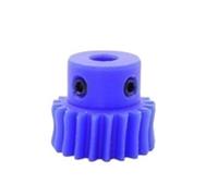 Cabluandry Engrenage à vis sans fin en plastique, 1 pièce, 1 Module, 1M 15T 20T 25T 30T 35T, 40 dents, engrenage de Turbine en Nylon, alésage de 6mm Position(20T)