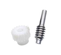 Cabluandry Engrenage à vis sans fin for Turbine, Module 0.8, 41mm, tige à vis sans fin en acier, trou intérieur de 5mm, 6mm, 0.8M, 30T, POM, 1 jeu Position(6mm)