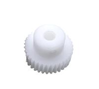 Cabluandry Engrenage à vis sans fin POM Module 0.8, 1 pièce, 0.8M 20T 25T 30T 35T 40 dents, engrenage de Turbine en plastique, rapport 1:20 1:25 1:30 1:35 1:40 Position(35T)