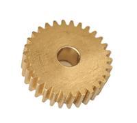 Cabluandry Engrenage cylindrique en laiton, module 0,5, 56 dents, engrenage droit plat, 3 mm, 3,17 mm, 5 mm, 6,35 mm, 8 mm, 10 mm, 12 mm, 12,7 mm, trou intérieur, pignon Droite(5mm bore)