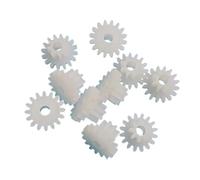 Cabluandry Engrenage Double couche en plastique 0.5M 16082B, Module 0.5, 8 dents, 16 dents, engrenage de réduction 9x5.7mm, pignon d'arbre à ajustement ample de 2mm, 10 pièces Position