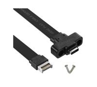 Cabo de ExtensãO do Painel Frontal USB 3.1 Tipo e um C, Adaptador Interno Gen 2 (10 Gbit / S), com Parafusos (50 Cm)