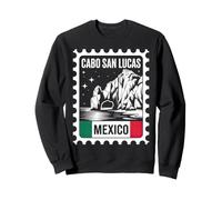 Cabo San Lucas Mexico Timbre-Poste Souvenir de Voyage Sweatshirt