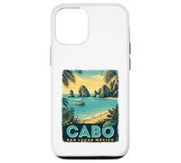 Cabo San Lucas Mexico - Vacances de Plage rétro Coque pour iPhone 12/12 Pro
