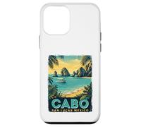 Cabo San Lucas Mexico - Vacances de Plage rétro Coque pour iPhone 12 Mini