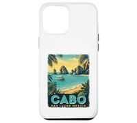 Cabo San Lucas Mexico - Vacances de Plage rétro Coque pour iPhone 12 Pro Max