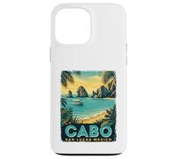Cabo San Lucas Mexico - Vacances de Plage rétro Coque pour iPhone 13 Pro Max