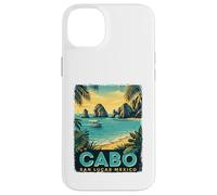 Cabo San Lucas Mexico - Vacances de Plage rétro Coque pour iPhone 14 Plus