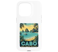 Cabo San Lucas Mexico - Vacances de Plage rétro Coque pour iPhone 15 Pro