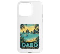 Cabo San Lucas Mexico - Vacances de Plage rétro Coque pour iPhone 15 Pro Max