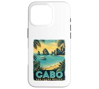 Cabo San Lucas Mexico - Vacances de Plage rétro Coque pour iPhone 16 Pro