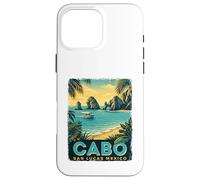Cabo San Lucas Mexico - Vacances de Plage rétro Coque pour iPhone 16 Pro Max