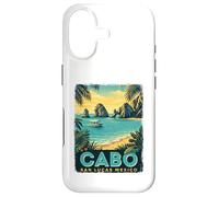 Cabo San Lucas Mexico - Vacances de Plage rétro Coque pour iPhone 17
