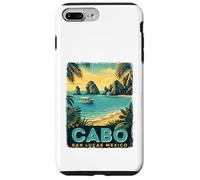 Cabo San Lucas Mexico - Vacances de Plage rétro Coque pour iPhone 7 Plus/8 Plus