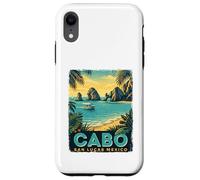 Cabo San Lucas Mexico - Vacances de Plage rétro Coque pour iPhone XR