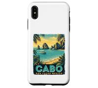 Cabo San Lucas Mexico - Vacances de Plage rétro Coque pour iPhone XS Max