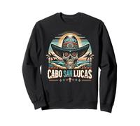 Cabo San Lucas Sugar Skull Cabo Mexico Souvenirs Californie Sweatshirt