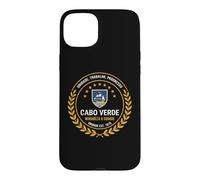 Cabo Verde Morabeza Sodade Heritage Crest 1975 Coque pour iPhone 15 Plus