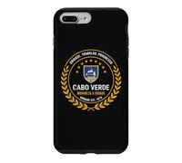 Cabo Verde Morabeza Sodade Heritage Crest 1975 Coque pour iPhone 7 Plus/8 Plus