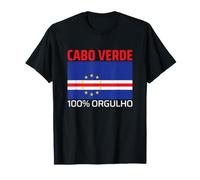 Cabo Verde West Africa Souvenirs 100% Orgulho Pride T-Shirt