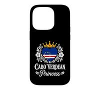 Cabo Verdean Princess Cabo Verde Flag Cabo Verdean Girl Coque pour iPhone 14 Pro