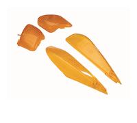 CABOCHON CLIGNO SCOOTER TEKNIX ADAPT. BOOSTER ROCKET/NG ORANGE AV+AR (X4) LONG