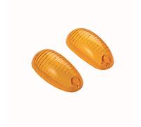 cabochon cligno scooter teknix* compatible avec typhoon -2006/nrg mc1/mc2 orange av (x2)
