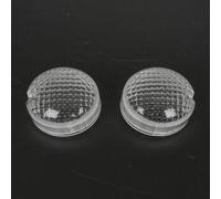 Cabochon Clignotant Pour Scooter Yamaha 50 Aerox Après 1999 Transparent / Paire