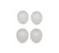 Cabochon clignotant scoot adaptable peugeot 50 ludix, tkr furious, xp6 av+ar transparent (x4) --