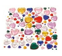 Folia Pierres Décoratives 450 Pièces, Coeurs