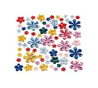 FOLIA Pierres décoratives « fleurs », multicolore