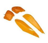 Cabochons clignotant Mbk Booster NG -1998 orange (x4)