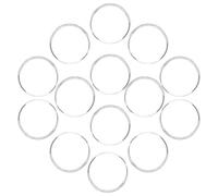 Cabochons en Verre à Dôme Rond pour Vernis à Ongles 20 Pièces
