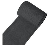 CABODYALS Bande Élastique Noir 5M 100MM Plate Large en Tricot Bobine Rouleaux au Mètre Cordon Ruban Tissus Extensible Tressé Idéal pour Couture Pantalon Jupe Ceinture Perruque L'artisanat Bricolage