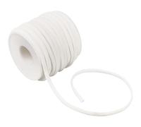 CABODYALS Bobine de Ruban Élastique Blanc RPOE de 20 m Très Extensible Haute Élasticité pour Couture Fabrication de Bracelets Pantalons Ceintures Fournitures de Bricolage